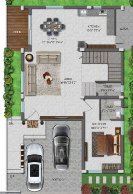  achyuta Floor Plan Ground Floor Plan