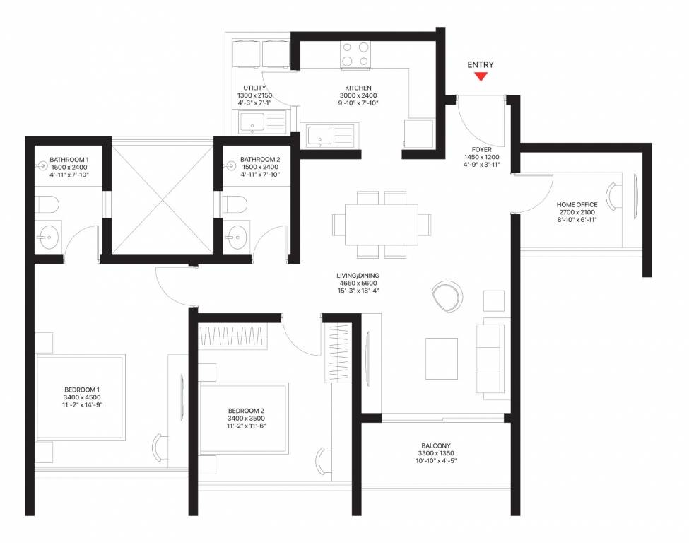 Floor Plan madison heights townpark phase 1 w5 to 7 Floor Plan Floor Plan