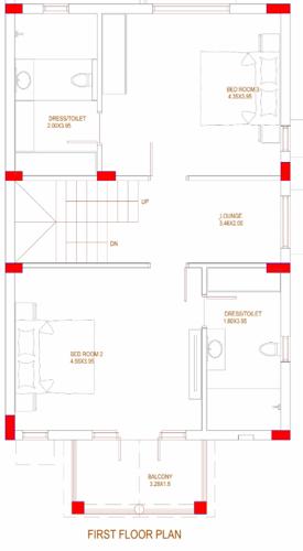 swarit-the-villas Floor Plan First Floor Plan
