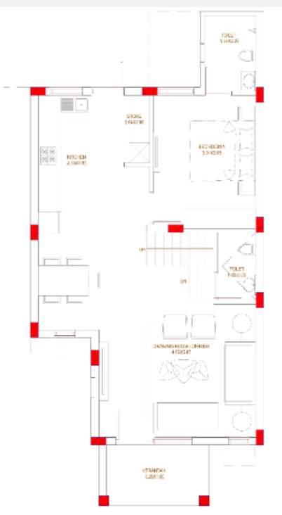  swarit the villas Floor Plan Ground Floor Plan