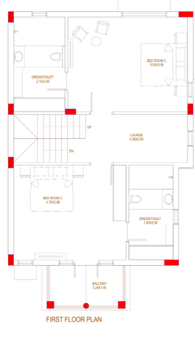  swarit the villas Floor Plan First Floor Plan