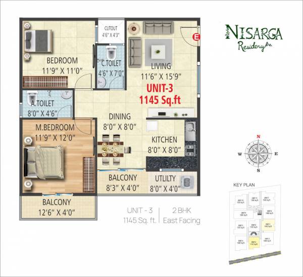  nisarga-residency Floor Plan Floor Plan