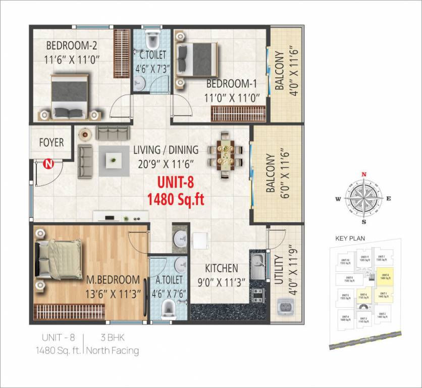  nisarga residency Floor Plan Floor Plan