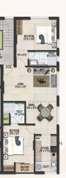  ragavendra-flats Floor Plan Floor Plan
