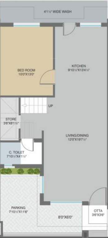  wellanta villa Floor Plan Ground Floor Plan