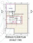 Terrace Floor Plan chandra-villa Floor Plan Terrace Floor Plan
