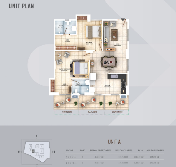  residency Floor Plan Floor Plan