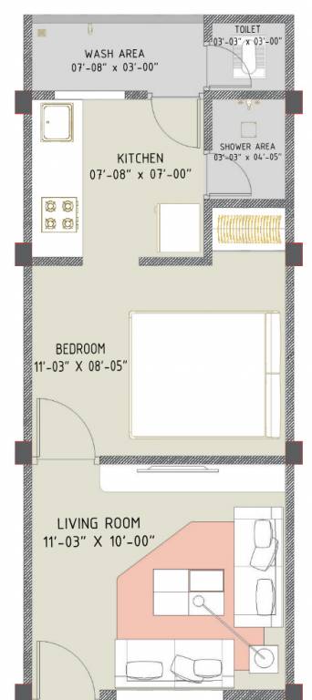 Floor Plan ayodhyapuram residency Floor Plan Floor Plan