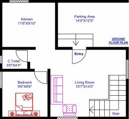 Ground Floor Plan harmony-villas Floor Plan Ground Floor Plan