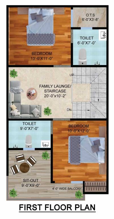 First Floor Plan jamston metro villas Floor Plan First Floor Plan