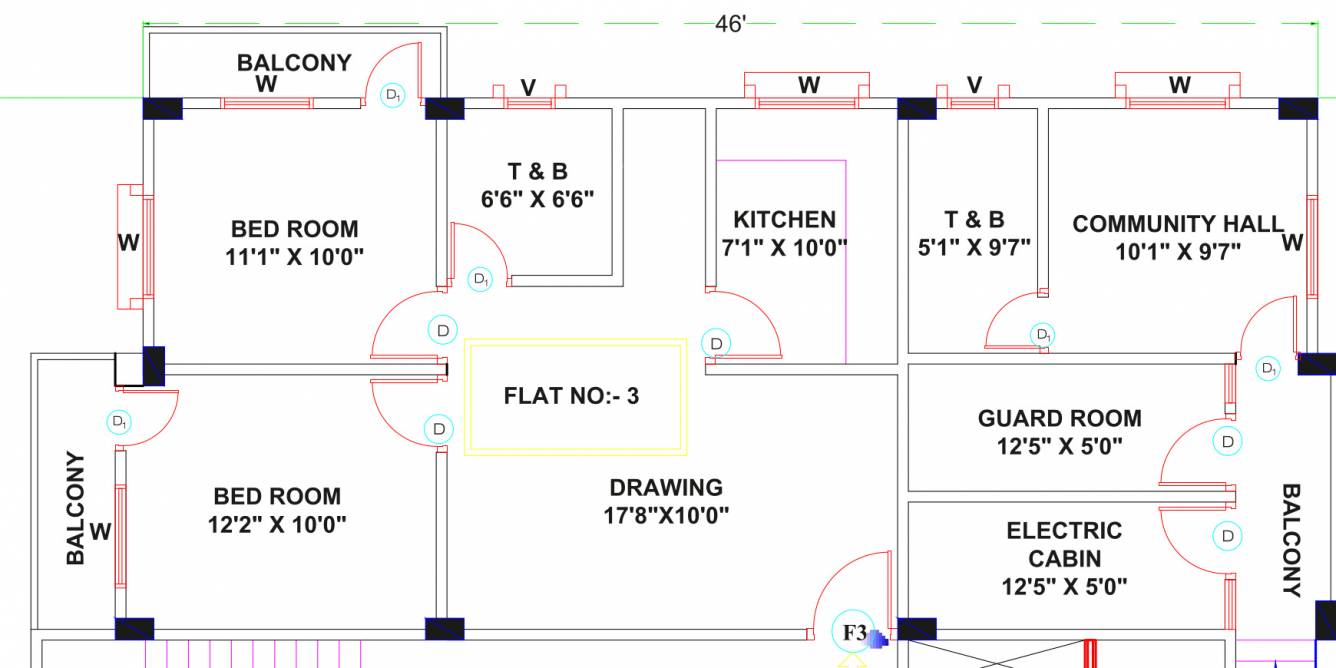  uma chandra heights Floor Plan Floor Plan
