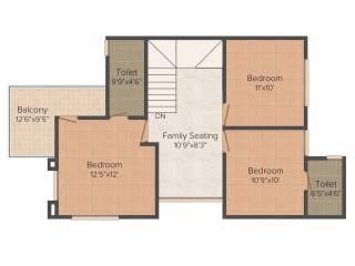  royal-village Floor Plan First Floor Plan