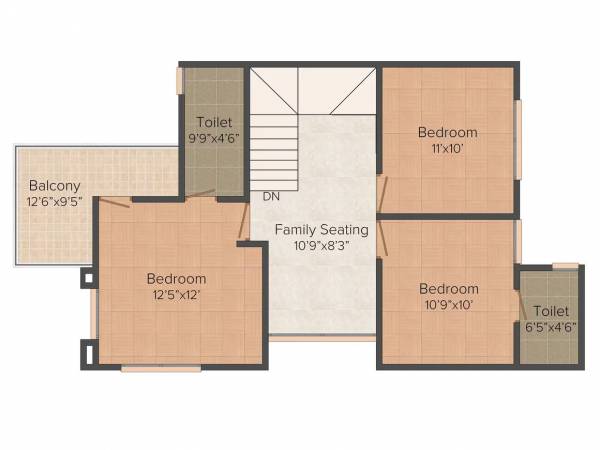  royal-village Floor Plan First Floor Plan