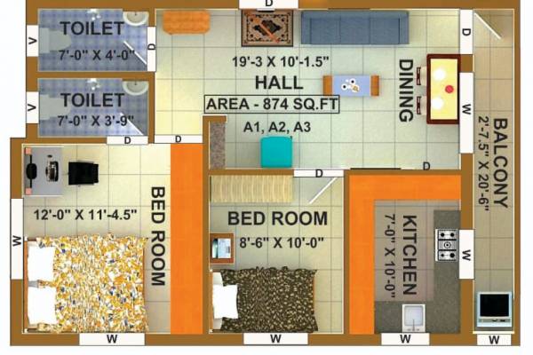 sai-sangamam Floor Plan Floor Plan
