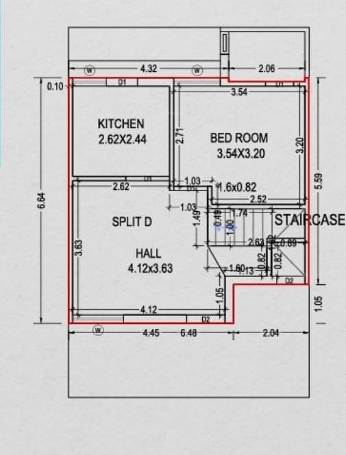 shivalik residency & shivalik heights Floor Plan Ground Floor Plan