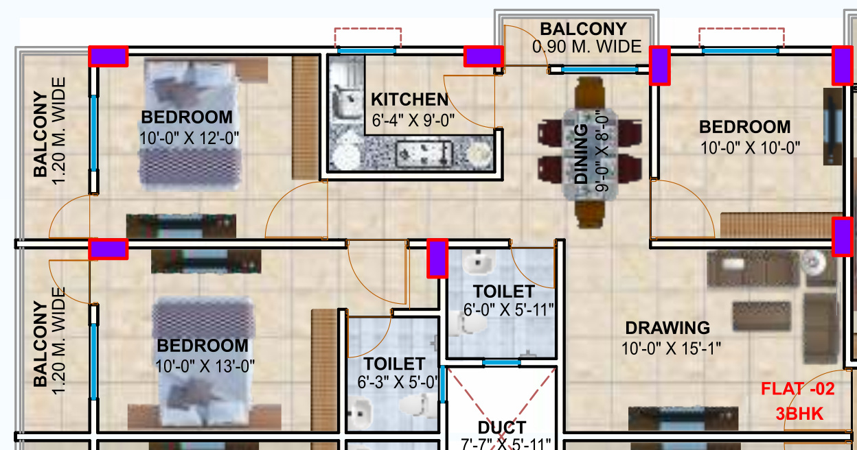 Floor Plan shivpujan enclave apartment Floor Plan Floor Plan