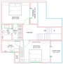 Upper Level Duplex Plan ashwamegh-avenue Floor Plan Upper Level Duplex Plan