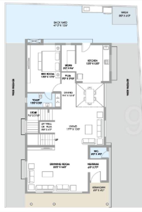  city Floor Plan Ground Floor Plan