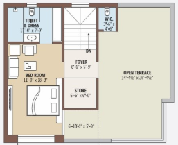  love-kush-villa Floor Plan Second Floor Plan