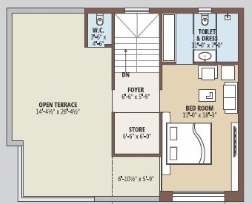 Second Floor Plan love kush villa Floor Plan Second Floor Plan