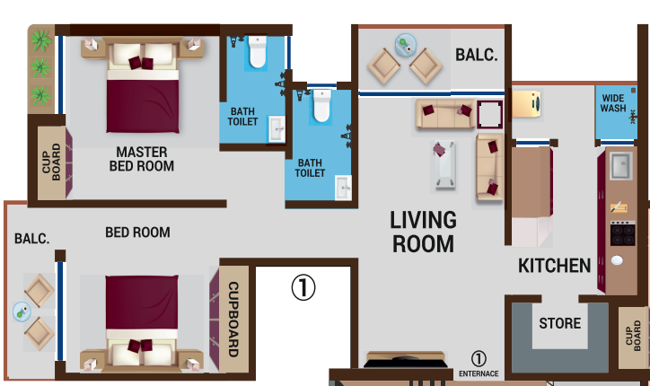 Floor Plan sumangal appartment Floor Plan Floor Plan