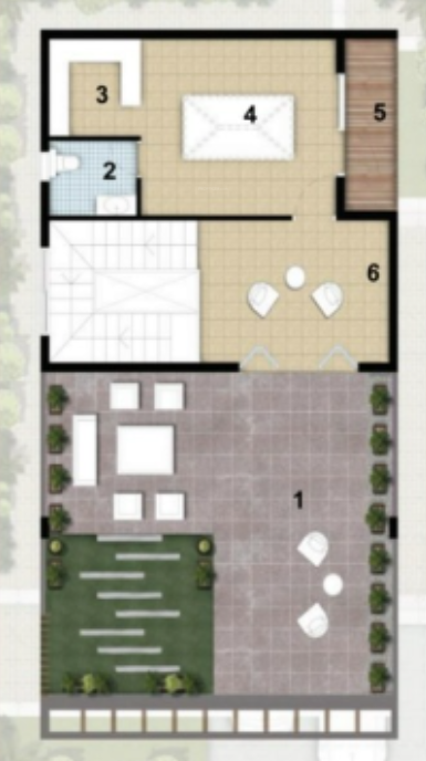 Second Floor Plan rsr villas Floor Plan Second Floor Plan