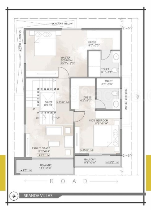  spirit of one Floor Plan First Floor Plan
