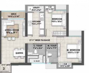  la-familia-wing-c Floor Plan Floor Plan