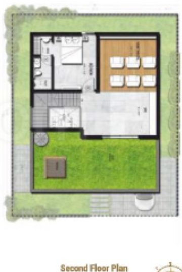  villa palazzo Floor Plan Second Floor Plan