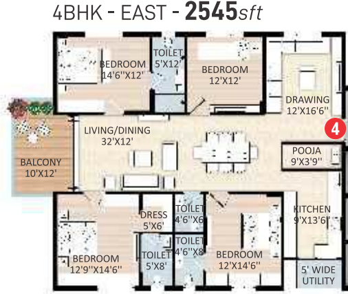 Floor Plan sriram river view Floor Plan Floor Plan