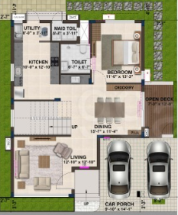 regalia Floor Plan Ground Floor Plan