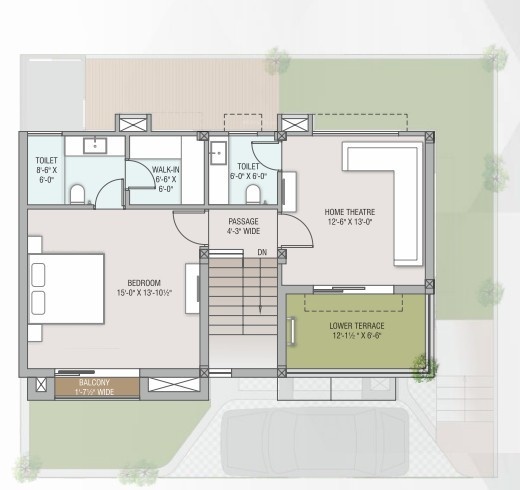  aurum-villa Floor Plan Second Floor Plan