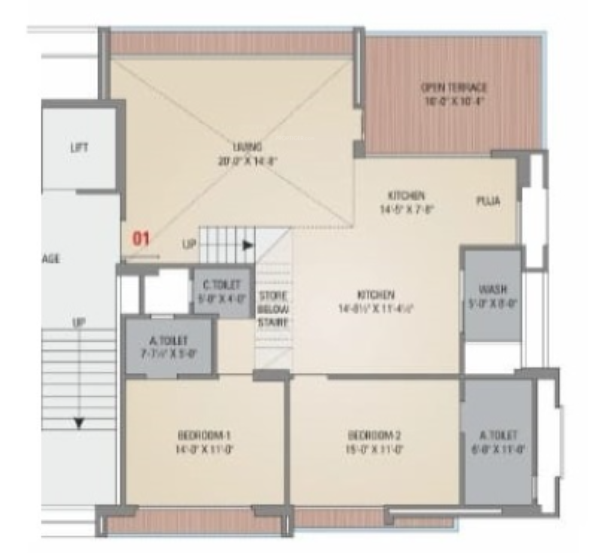 excellence Floor Plan Lower Level Duplex Plan