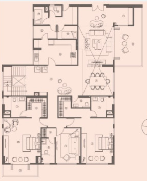  visaaya Floor Plan Lower Level Duplex Plan