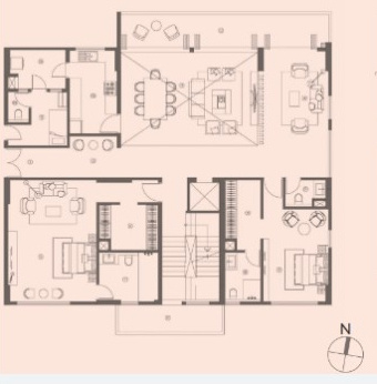  visaaya Floor Plan Lower Level Duplex Plan