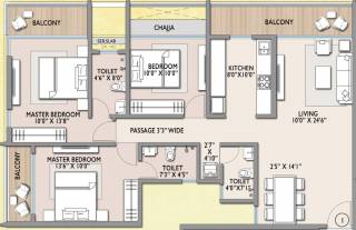  maximus-residency-phase-i Floor Plan Floor Plan