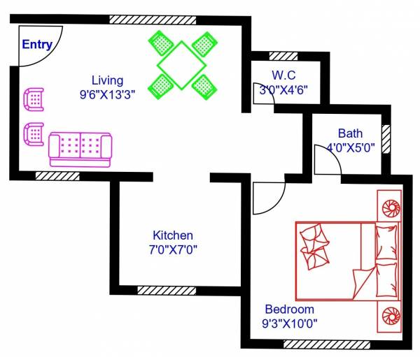  geetanjali-daffodils Floor Plan Floor Plan