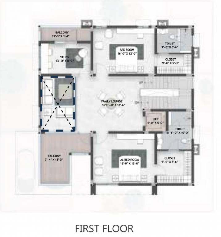  southwoods Floor Plan First Floor Plan