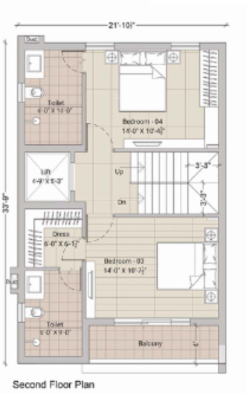  inara Floor Plan Second Floor Plan