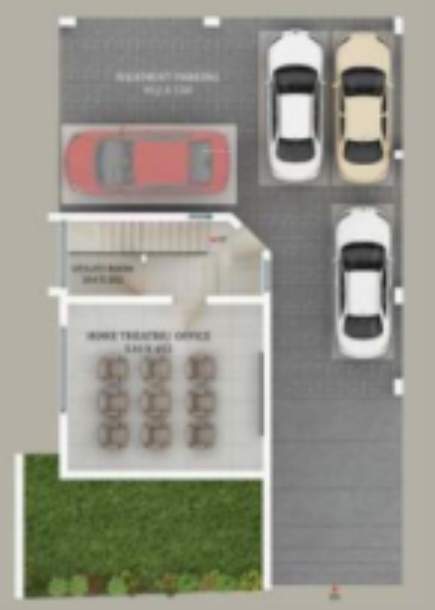  urban serenity villas Floor Plan Stilt Floor Plan