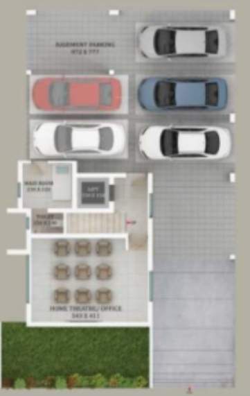  urban serenity villas Floor Plan Stilt Floor Plan