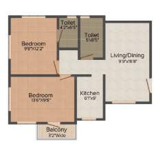  regent saras 2 residency Floor Plan Floor Plan
