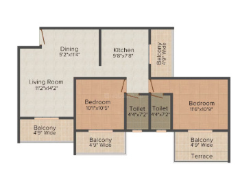 tathastu riviera Floor Plan Floor Plan