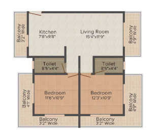 tathastu riviera Floor Plan Floor Plan