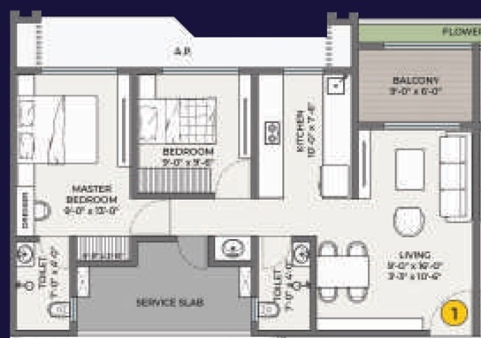 Floor Plan ramdev avighna sky Floor Plan Floor Plan