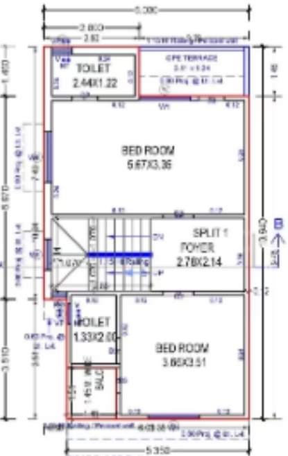 swara swabhagirath Floor Plan First Floor Plan