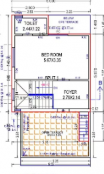  swara-swabhagirath Floor Plan Second Floor Plan