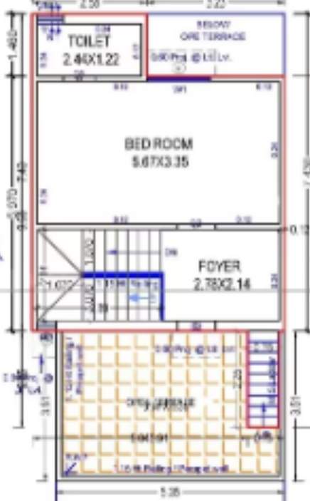  swara swabhagirath Floor Plan Second Floor Plan