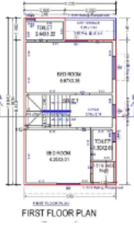  swara swabhagirath Floor Plan First Floor Plan