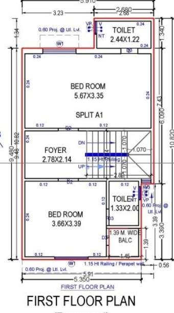  swara swabhagirath Floor Plan First Floor Plan